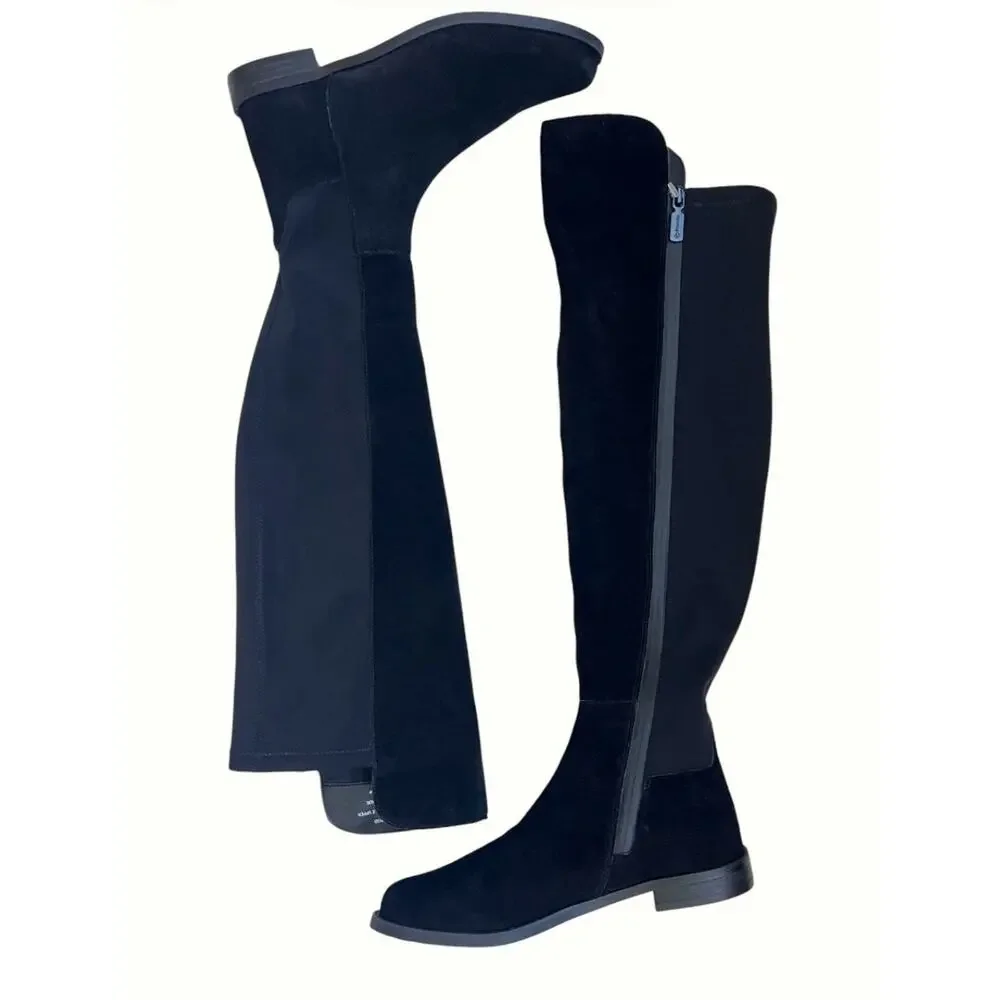 Blondo Women’s Waterproof Layne Suede Leather Over The Knee Boot’s Sz 5.5
